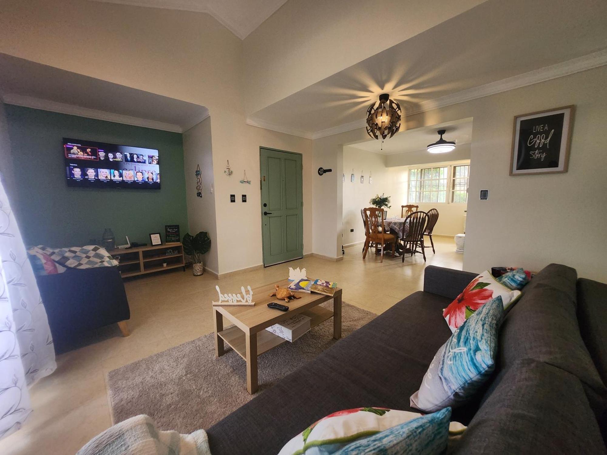 Casita Linda Larimar - 2Br Apartment With Rooftop, Bay Views, Fast Wifi, Near Beach In Barahona Екстериор снимка